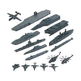 thumbnail image 2 of 17 Pieces Naval Ship with Small Scale Model Planes for Boys Girls Adult Kids Gray, 2 of 8
