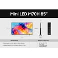 thumbnail image 2 of 85" Mini LED M70H 4K Vision AI Smart TV (2026), 2 of 8