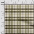 thumbnail image 2 of oneOone Viscose Chiffon Olive Green Fabric Check Sewing Craft Projects Fabric Prints By Yard 42 Inch Wide, 2 of 4