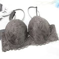 thumbnail image 3 of Lenpel Women's Plus Size Push up Bras Comfort Underwire Supportive Full Coverage Lace Bralettes Lifting Everyday Bras, 3 of 3