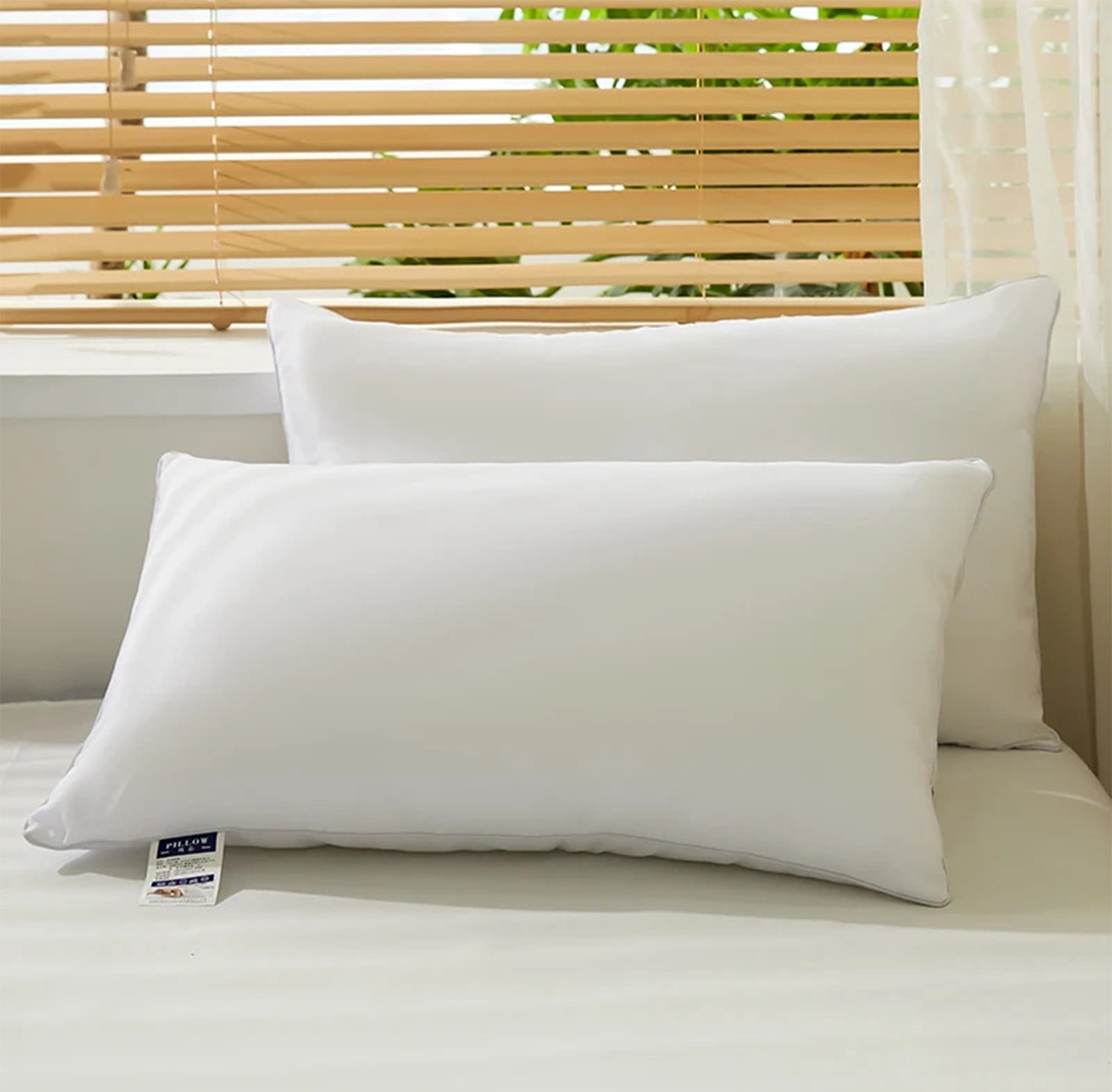 Pillows For Bed Pureing White Brushed Pillow Core Pillow Home Sleep Aid Washable Non Collapsibles Pillow