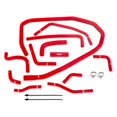 thumbnail image 1 of Mishimoto MMHOSE-WRX-15ANCRD Red Silicone Radiator Coolant Ancillary Hoses Kit for 2015 Subaru WRX, 1 of 1