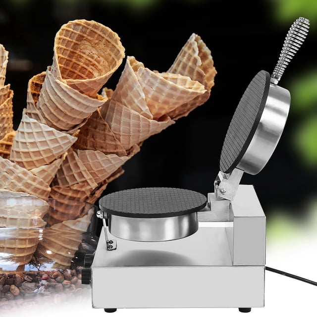 1.2KW Waffle Machine, Waterproof Waffle Maker, Commercial Use For Home