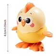 thumbnail image 3 of Jouet Poulet Interactif à Remonter, Animal Mignon, Nouveauté pour Enfants, Maison, Voyage, 3 of 4