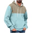 thumbnail image 1 of Rbaofujie Chandail à Col Rond pour Hommes Mode Hommes Confortable Chandail à Capuchon à Capuche Poche Cordon Hauts Chandail Chandails de Course pour Hommes, 1 of 4
