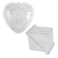 thumbnail image 4 of Moule de Modelage Melon D\'eau Carré Créatif en Plastique en Forme de Cœur Transparent pour Fruits, 4 of 7