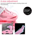 thumbnail image 4 of TFixol Adjustable Dual-Row Roller Skates for Kids - Lightweight, Durable, and Safe in Red (XS), 4 of 7