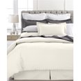 thumbnail image 3 of Ultra Soft 1800 Series 3 PC Striped Duvet Set (King, Ivory), 3 of 3
