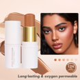 thumbnail image 4 of Stick Set & Highlighter Bronzer Pen Long Lasting & Smooth Natural Contouring Makeup Kit For All Skin, Skincare Lotion, 4 of 9