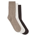 thumbnail image 1 of George Women's Crew Socks 3-Pack, 1 of 1