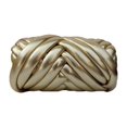 thumbnail image 1 of yuksok Chunky Yarn Arm Knitting Yarn Jumbo Tubular Yarn for Blanket Rug Making Hats Champagne, 1 of 9