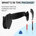 thumbnail image 2 of Faceplates Cover For PlayStation Portal,Housing Shell Case Replacement For Game Handheld Remote Player, Front Back Skin Plates Protective Panels For Gaming Console For PS5 Portal, 2 of 8