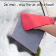 thumbnail image 4 of Dvkptbk Double-side Design Suede + Fine Fiber Cloth Cleaning Towel Car Accessories Auto Super Absorbent Wash Drying Polishing Cloth, 4 of 6
