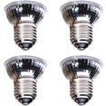 thumbnail image 5 of 4 Piece 75W UVA UVB Reptile Heat Lamp Bulb E26 Base Daylight Basking Reflector Amphibian Terrarium, 5 of 5