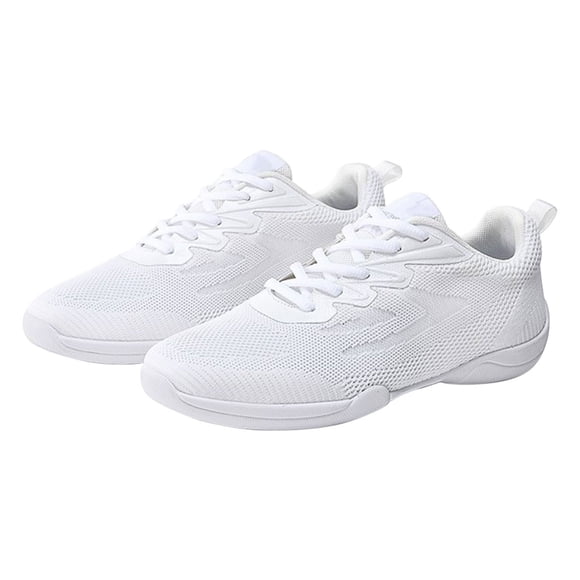 Wyzesi Pink Sneakers for Women Women'S Competitive Cheerleading Shoes Training Shoes Breathable Mesh Comfortable Soft Soles