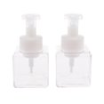 thumbnail image 1 of 2pcs 250ml Plastic Empty Shampoo Cosmetic Foam Soap Container - Clear, 1 of 8