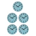 thumbnail image 2 of mmirethe Unique Style Round Wall Clock Timeless For Any Space Durable Construction Decorative Wall Clock As Shown type 1 5Set, 2 of 6