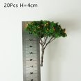 thumbnail image 2 of MYG 20X Orange Fruit Model Trees 4cm Model Train Diorama Garden Orchard Scenery, 2 of 7