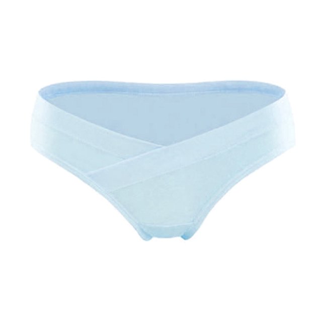 XZNGL Ladies Comfortable Prenatal Solid Color Large Size Abdominal Panties Low Waiste Underpants