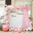 thumbnail image 4 of TopLLC Home Decor, Room Decor, Wall Decor 20in Big Bows Decorations For Party Decorations Wedding Decorations Wall Decor Baby Shower Christmas Tree Bows Birthday Decorations Polyester Bows, 4 of 6