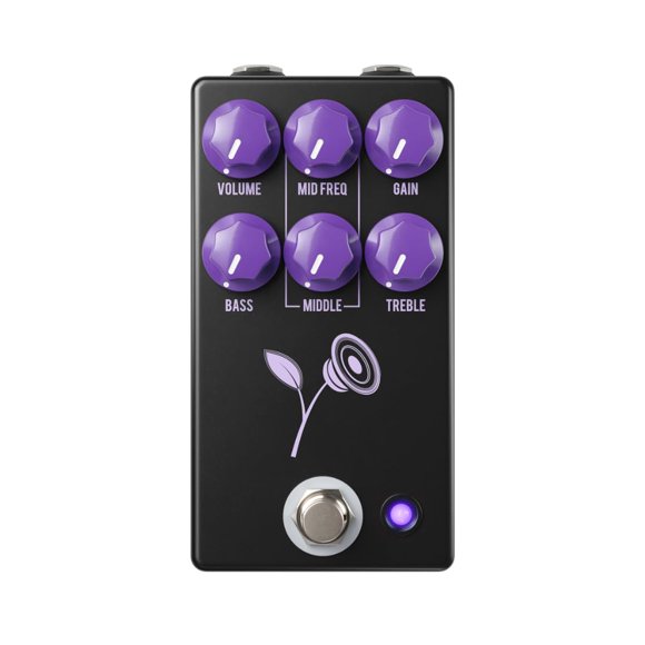 JHS Violet Distortion Pedal Black
