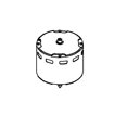 thumbnail image 1 of COLEMAN RVP Air Conditioner Evaporator Fan Motor - 1468B3239, 1 of 4