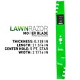 thumbnail image 2 of LawnRAZOR Toothed Blade for Husqvarna 580244001 810-CBL2382D, 2 of 6