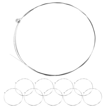 SHISUYAN 10pcs Acoustic Guitar Accessories Steel E-1st Strings Metal Guitar Replacement Strings Electric Guitar Strings Acoustic Guitar Strings Guitar Strings Acoustic