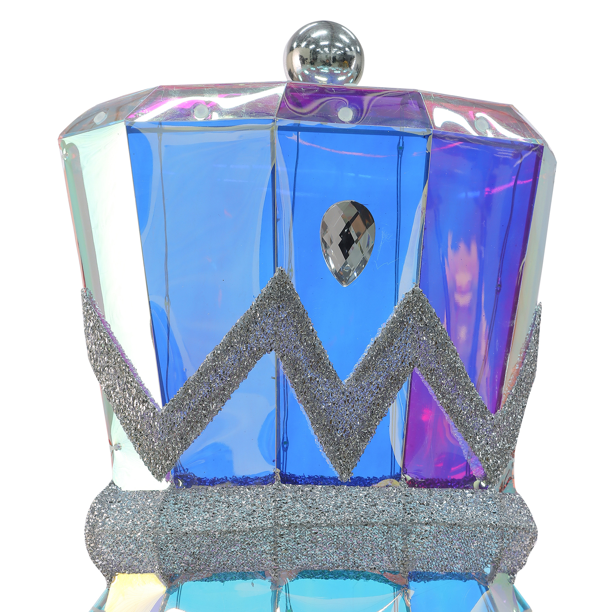 HOLIDAY TIME PL 72 IN IRID NUTCRACKER HOME DECORATION
