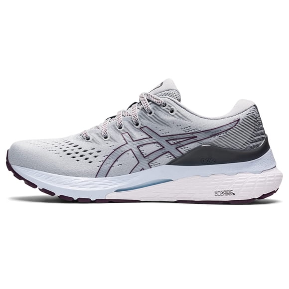 ASICS Women's Gel-Kayano 28 Running Shoes, 6, Piedmont Grey/DEEP Plum