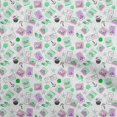 thumbnail image 1 of oneOone Polyester Spandex Light Green Fabric Travel Craft Projects Decor Fabric Printed By The Yard 56 Inch Wide, 1 of 4