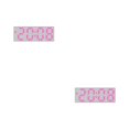 thumbnail image 2 of relayinert Colorful Digital Numbers For Easy Reading Large Display Screen Double Placement 8017PinkLight 2Set, 2 of 6