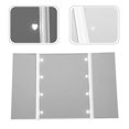 thumbnail image 3 of Shisuyan vanity mirrors durable Round White 1Pcs for Makeup Lovers on Desk, 3 of 8
