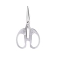 thumbnail image 1 of Small Scissors, Transparent Craft Scissors with Stainless Steel Blade, Portable Safety Scissors for Students, Office, Home and Art Projects, 1 of 6