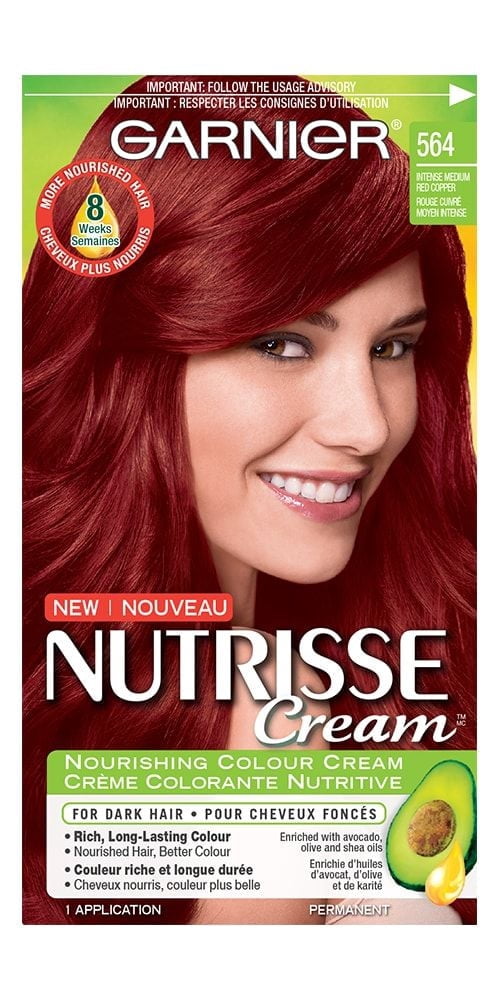 Garnier Nutrisse Ultra Crème, Coloration Permanente, Longue-Durée, 1 unité