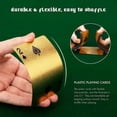 thumbnail image 5 of Premium Poker Gold Deck Of Waterproof Playing Cards For Adult - Poker, Bridge, Rummy, Teen Patti, Waterproof Playing Card Durable | High-Grade & Long-Lasting Poker Cards, Use For Party Game, 5 of 5