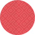 thumbnail image 1 of Ahgly Tapis Rond Lavable en Machine Intérieur Transitionnel Rouge, 4 Pieds Rond, 1 of 7