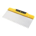 thumbnail image 3 of DOLITY Truelle pour Cloison Sèche Mastic Outil à Main pour Cloison Sèche Plancher Carrelage Spatule Crantée Truelle en Acier 250mm, 3 of 9