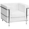 thumbnail image 1 of Canadian Corbusier Dining Chair White, 1 of 2