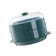 thumbnail image 2 of GUOOL Cuiseur Vapeur Rond pour Micro-Ondes Cuisson Rapide Couverture Transparente Empilable Cuisine Vert double Couche, 2 of 9