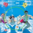 thumbnail image 1 of RKSTN Underwater Swimming Circle 3Pc Underwater Swimming Ring Travel Essentials, 1 of 8
