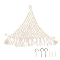 thumbnail image 2 of Stuffed Animal Hammock Bohemian Style Cotton Rope Plush Toy Storage for Kids Room, 2 of 7