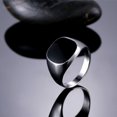 thumbnail image 2 of EGNMCR Rings Polished Copper Biker Men Signet Black 12 Ring, 2 of 2