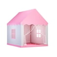 thumbnail image 1 of Gaming Tent Foldable Indoor Outdoor Storage Castle Toy House for Play Relax Read Yellow, 1 of 7