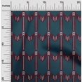 thumbnail image 1 of oneOone Silk Tabby Fabric Chevron Ikat Print Fabric By Yard 42 Inch Wide, 1 of 4