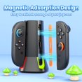 thumbnail image 3 of Charging Dock for Nintendo Switch 2 Joy-Cons with LED Indicators, Magnetic Design, Charging Cable & Wrist Strap, 3 of 7