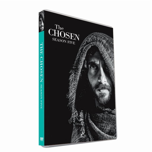La Saison 5 Choisie (DVD), une Série Télé, Présentant une Couverture Noire et Sarcelle avec une image Partielle d'Un Personnage en Vêtements Texturés. l'Étui DVD Est Montré à une Vue Inclinée.