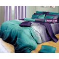 thumbnail image 4 of Swanson Beddings Twilight-P Sheet Set : Fitted Sheet, Flat Sheet and Two Matching Pillowcases (Queen), 4 of 5