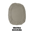 thumbnail image 3 of Yhmxh Room Decor-Couch Cover Bedding Comforter Sets Solid Color Washed Fitted Sheet Piece Mattress Pad Ash Proof Protective Cover Bed Sheet Cover Fitted Sheet, 3 of 6