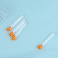 thumbnail image 5 of FRCOLOR test tube 100Pcs Plastic Clear Test Tube for Scientific Experiments Party Candy Storage with Cap(Random Color),2.95"X0.47"X0.47", 5 of 5